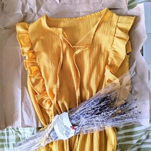 Golden Yellow Sundress